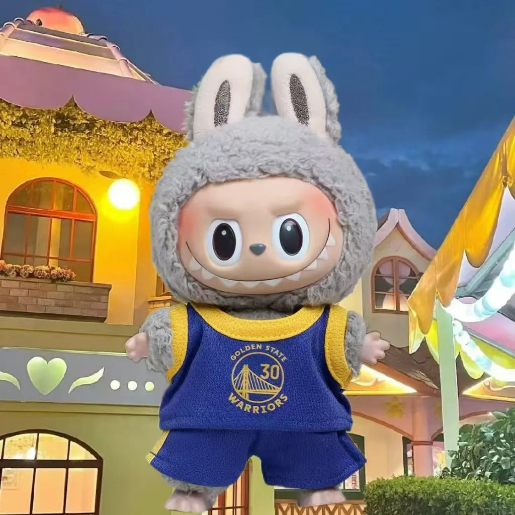 Labubu - Labubu Sports Uniform Collection - 17cm Labubu Basketball Clothes
