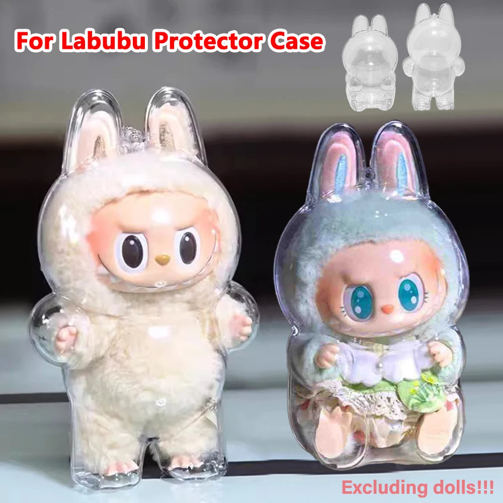 Labubu Protector Case - Labubu Protection Cover - Clear Anti Dust Case For Labubu