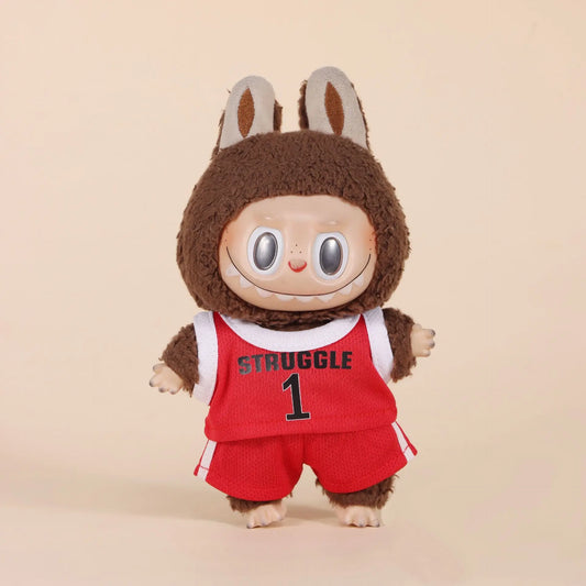 Labubu - Labubu Sports Uniform Collection - 17cm Labubu Basketball Clothes