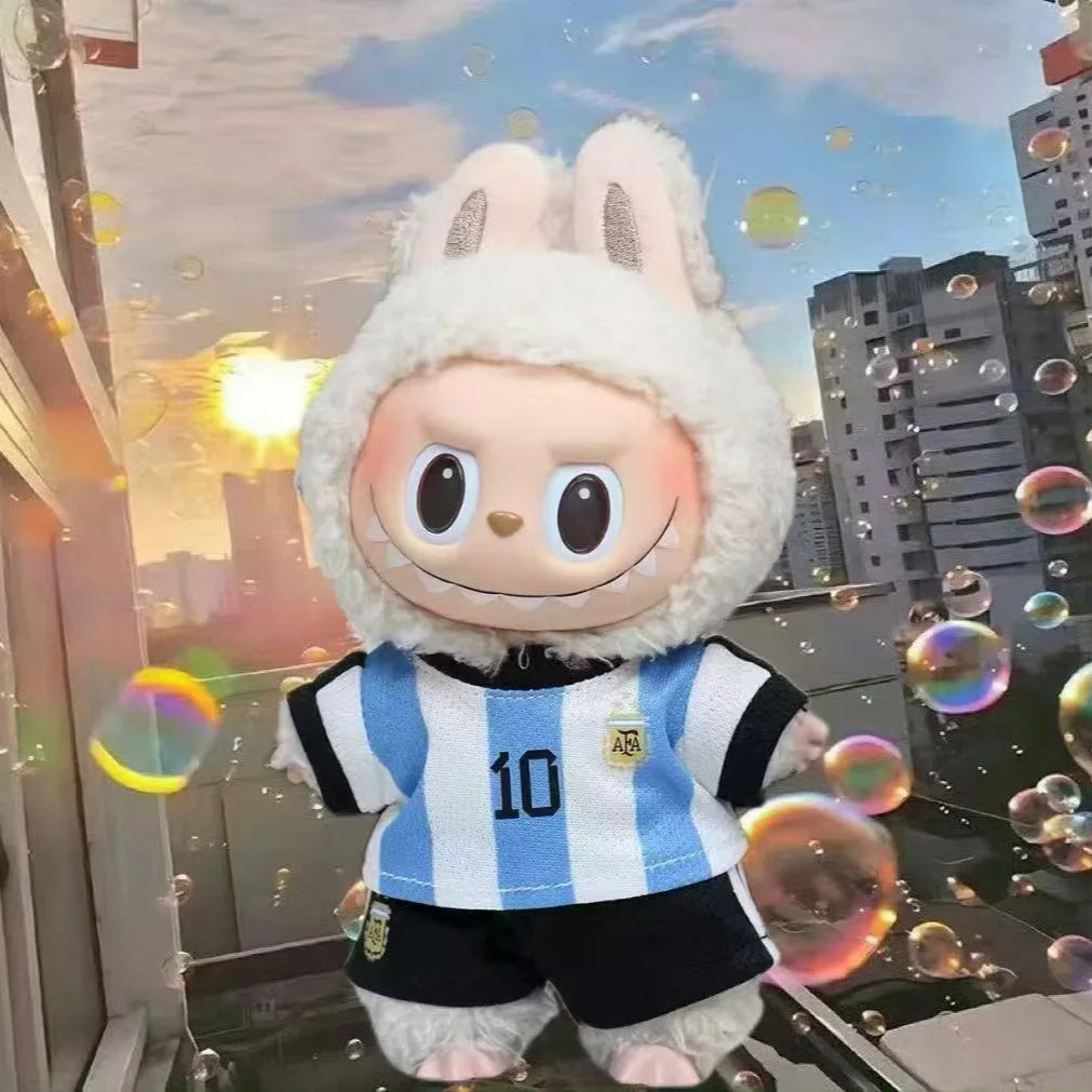 Labubu - Labubu Sports Uniform Collection - 17cm Labubu Basketball Clothes