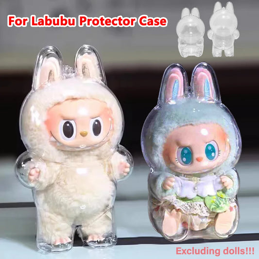 Labubu Protector Case - Labubu Protection Cover - Clear Anti Dust Case For Labubu