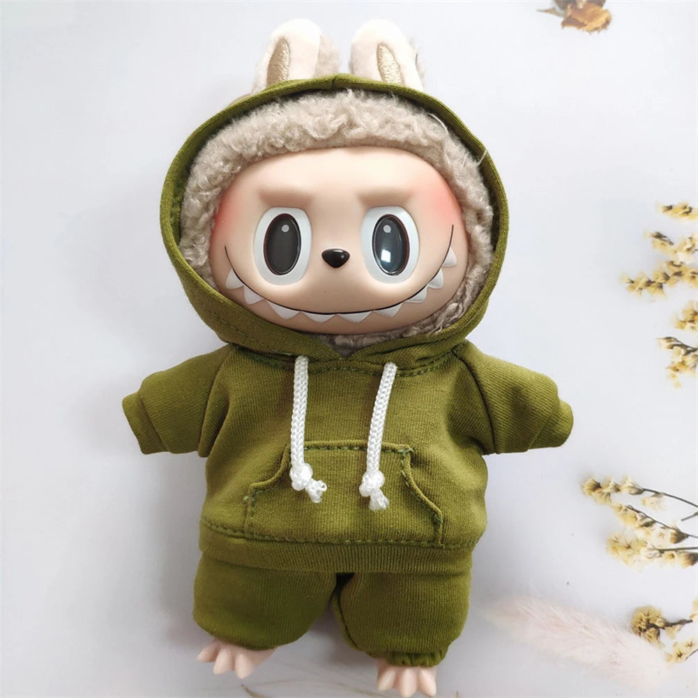 Labubu - Labubu Streetwear/Active Wear - 17cm Labubu Doll Clothes