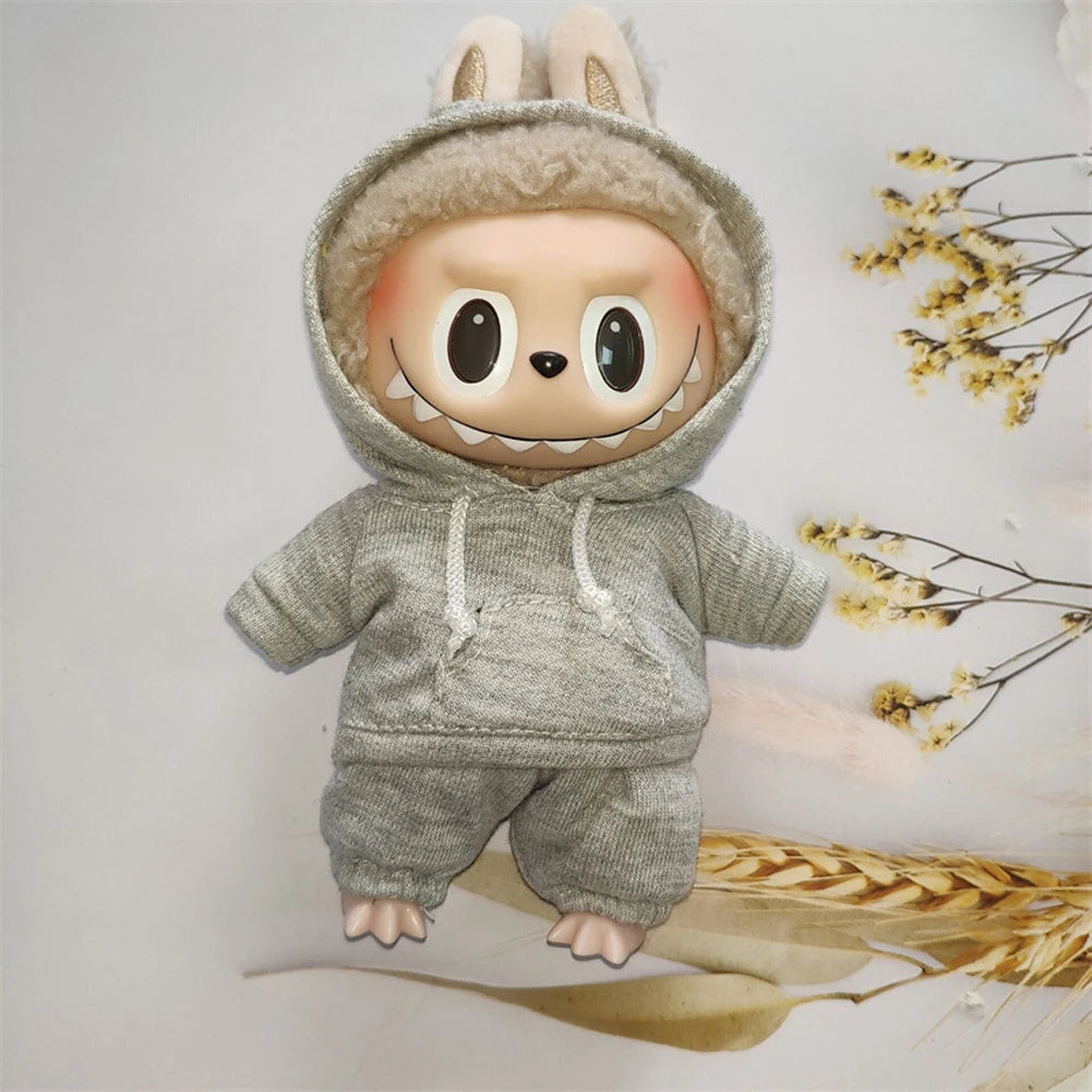 Labubu - Labubu Streetwear/Active Wear - 17cm Labubu Doll Clothes