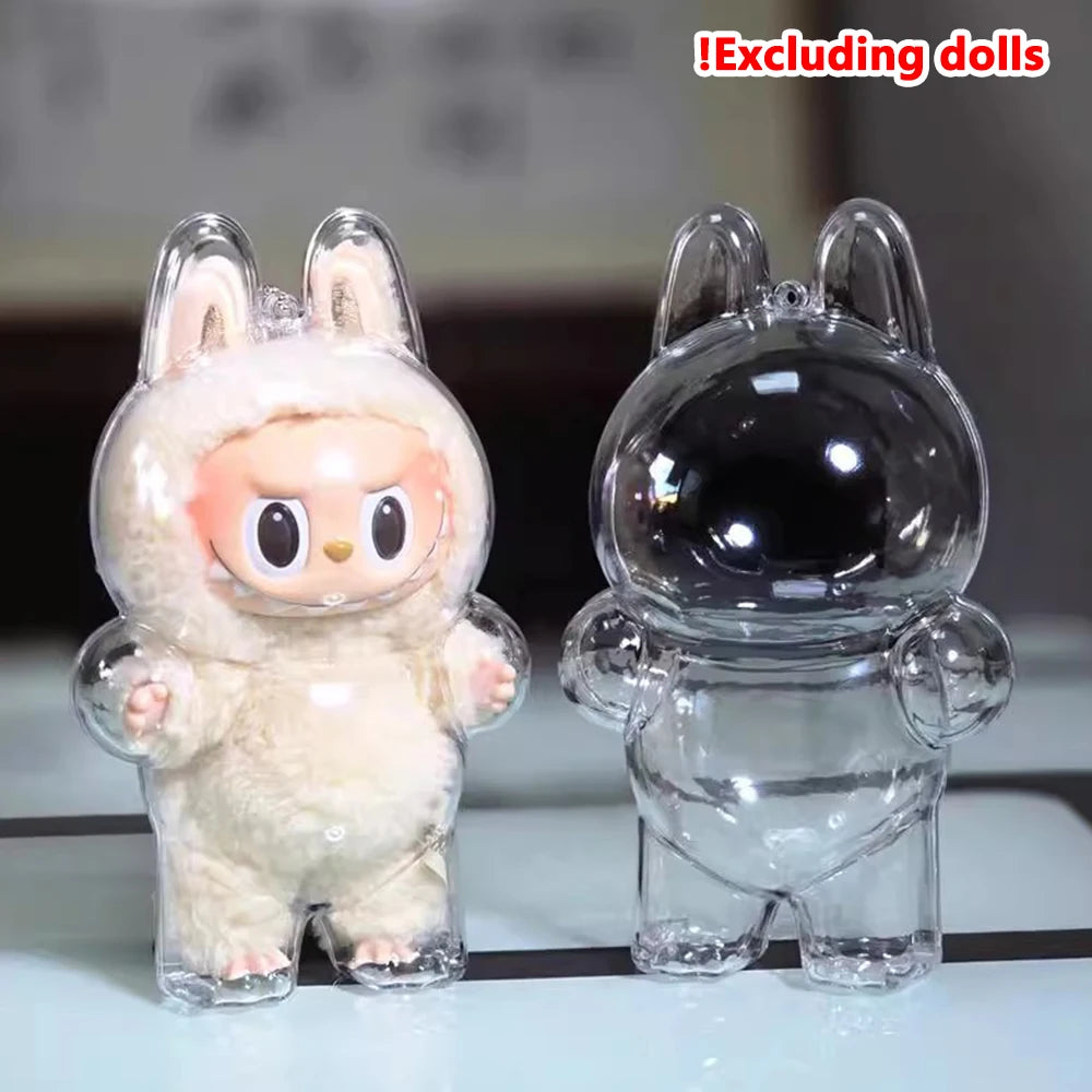 Labubu Protector Case - Labubu Protection Cover - Clear Anti Dust Case For Labubu