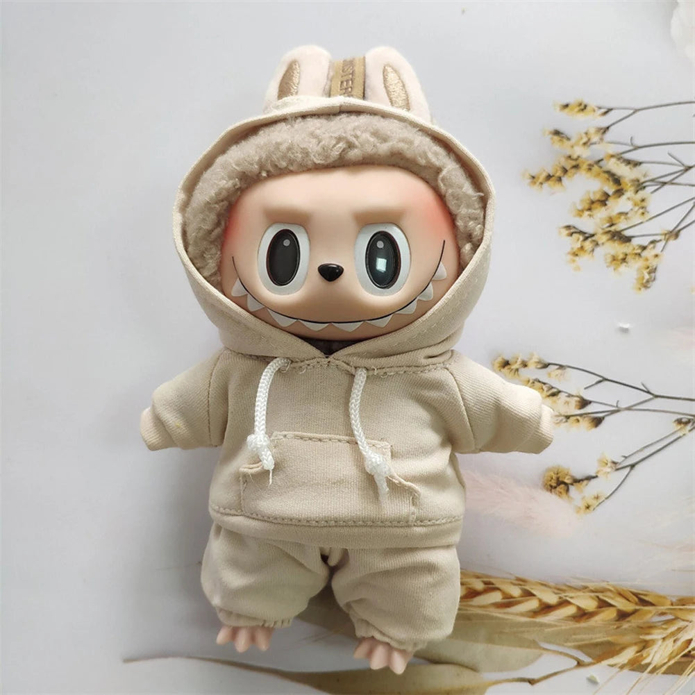 Labubu - Labubu Streetwear/Active Wear - 17cm Labubu Doll Clothes
