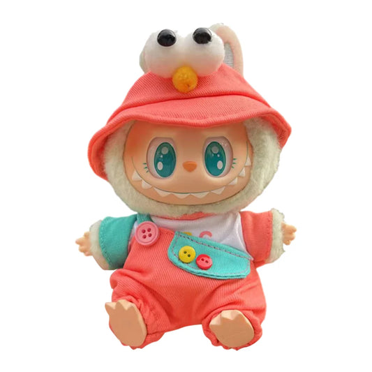 Labubu - "Tickle Me Elmo" Jumper - 17cm Labubu Doll Clothes